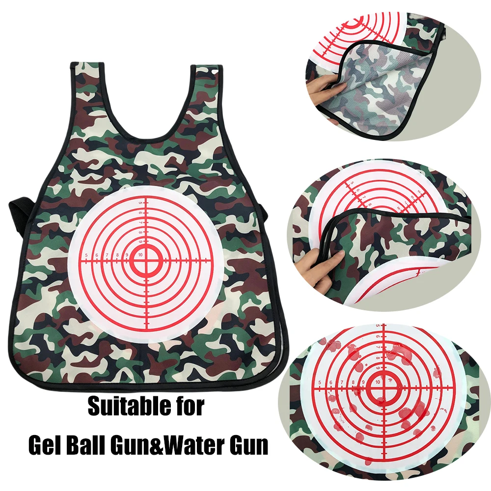 2023 Hot Selling Water Proof Gel Ball Blaster Vest Water Gun Targets ...