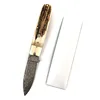Antlers folding knife