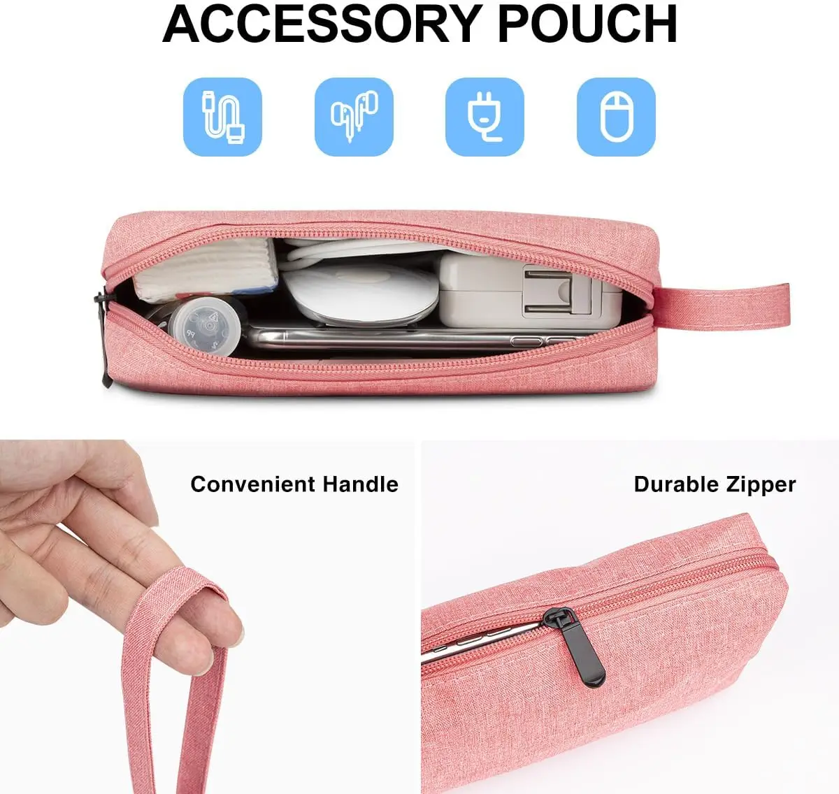 product 156 inch laptop sleeve case with multiple pocket for 15 16 inch macbook pro waterproof protective hidden handle carrying case-31