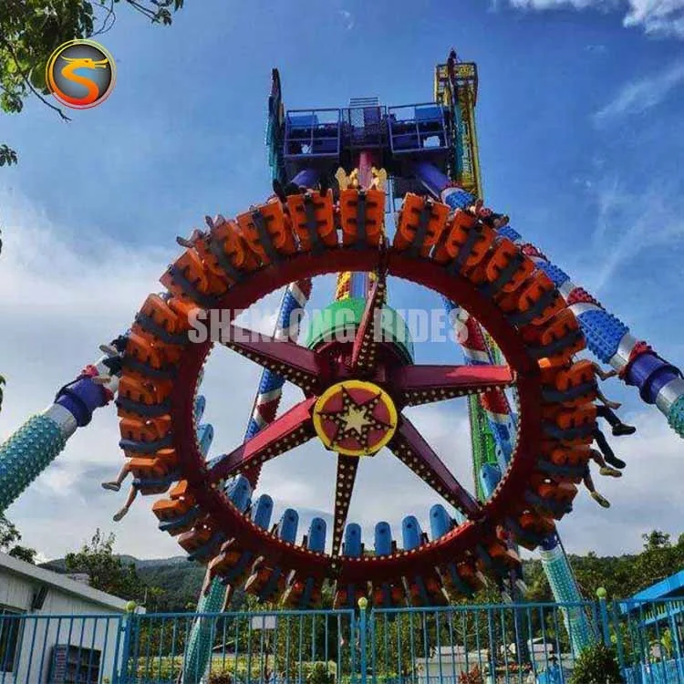Thrill Seekers Unite - Sky Force Frisbee Carnival Attractions