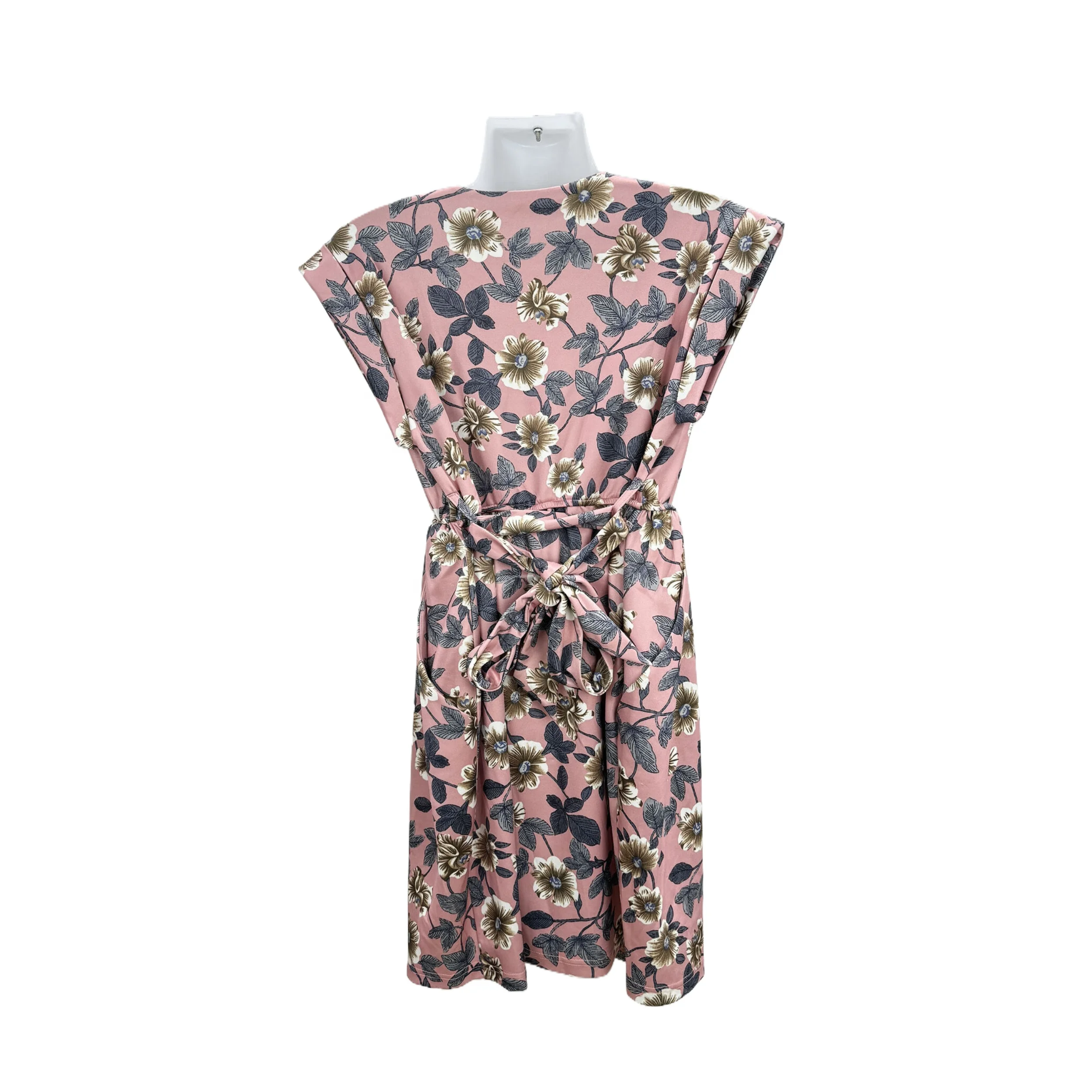 For Zimmermann Style Midi-Length Evening Dresses Elegant Simple Luncheon Dresses Vintage Exquisite Printing Natural Eco-Friendly