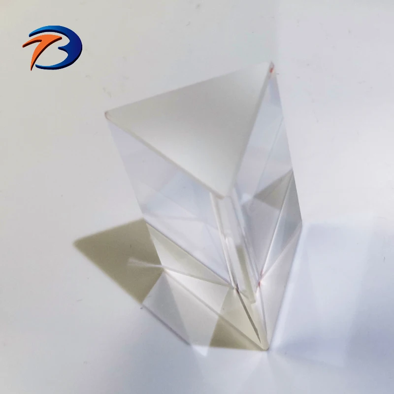 Optical lass rainbow prism triangular laboratory equilateral education dispersion prism