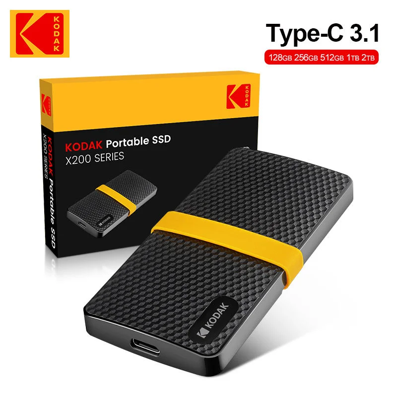 KODAK X200 External Hard Drives - Portable & Fast Storage