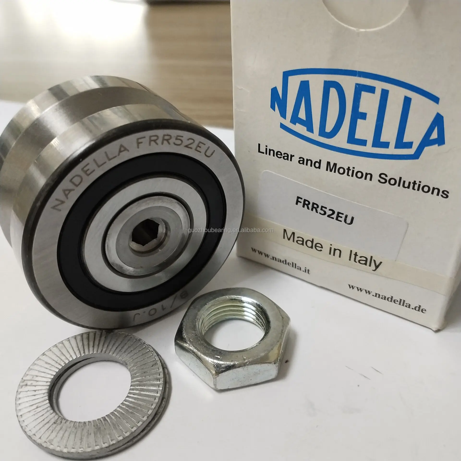 Original NADELLA Guide Roller Bearing FRR52 FRR52EU FRR 52 EU Track Roller Bearing