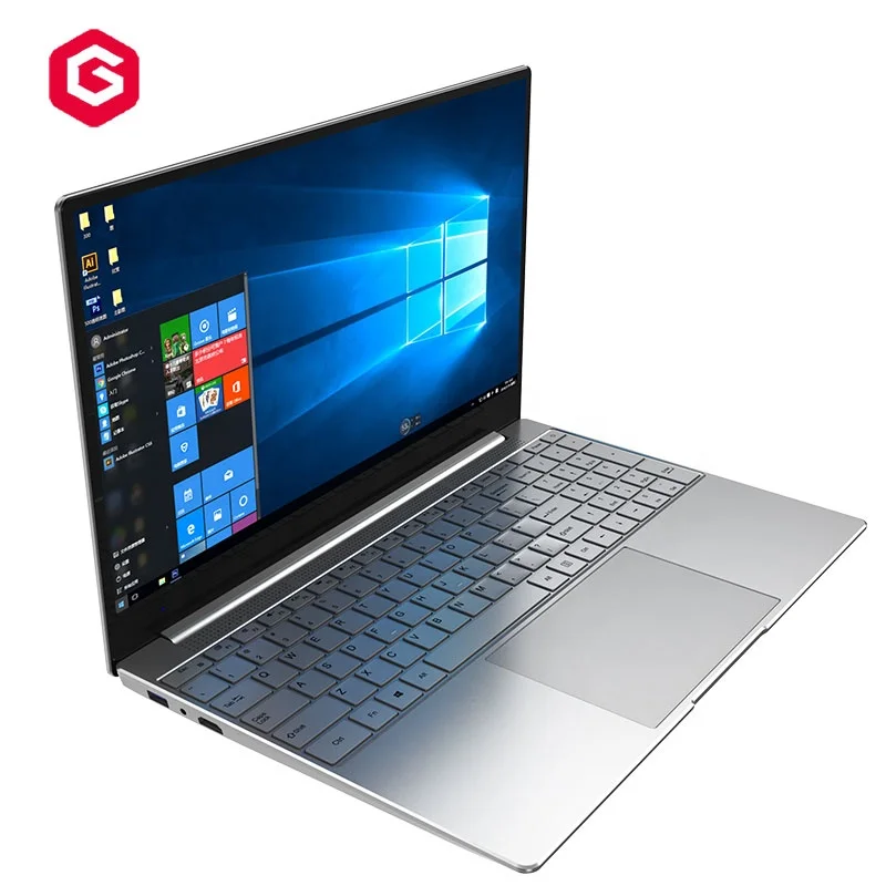 OEM Slim Notebook Computer 15.6 Inch Portable Computers Business Laptops