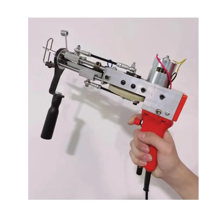 Cut Loop Pile Rug Power Tool Accessories Electric Hand Tufting  Rug Machine Carpet Weaving Machine