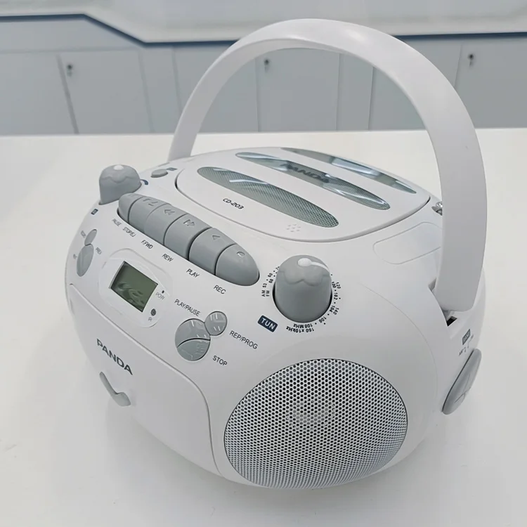 Portable USB/SD AM FM Radio MP3 Player Cassette Player CD Boombox