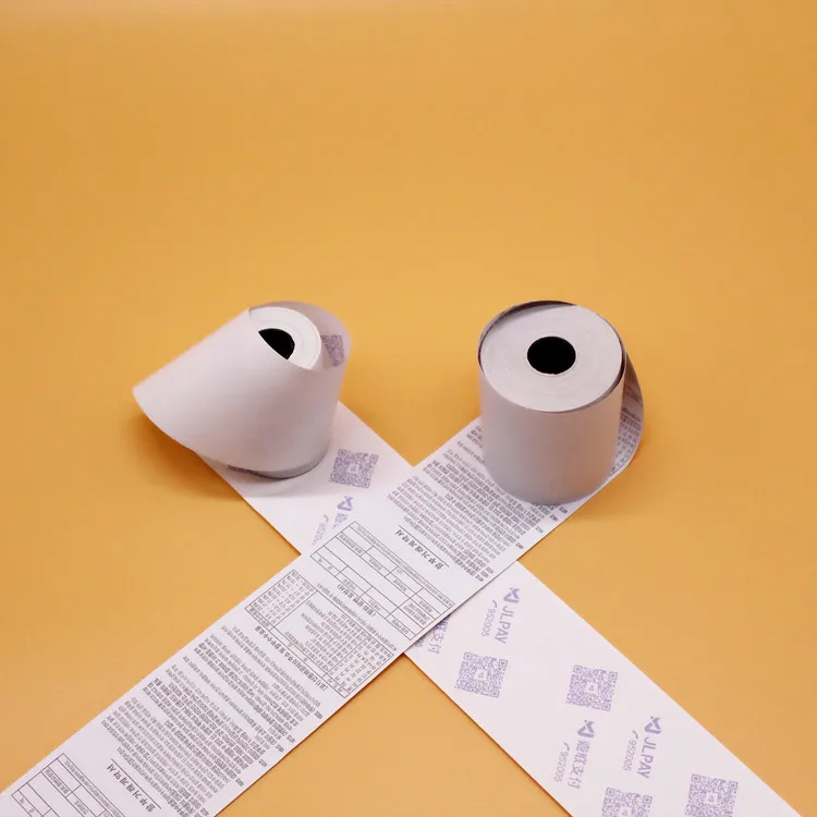 Receipt paper rolls 3 1/8mm thermal paper rolls  factory wholesale price Support printing logo trademarks