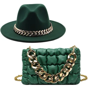Designer Purses Match heels slipper shoes and fedora hat Set Jelly Women Candy Crossbody Handbag Trendy Rivet Tote Handbag