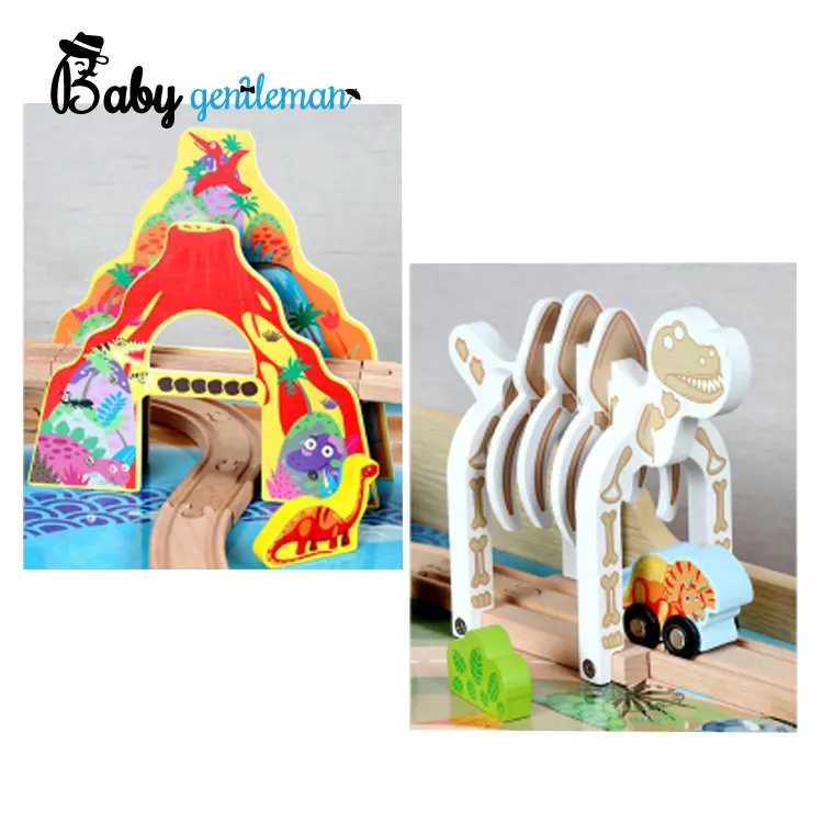 Новый дизайн деревянного поезда с столом