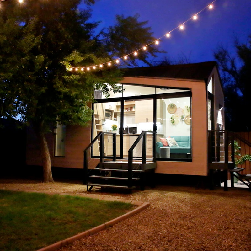 Cottage Resort Log Cabin Modern Prefabricated Concrete House