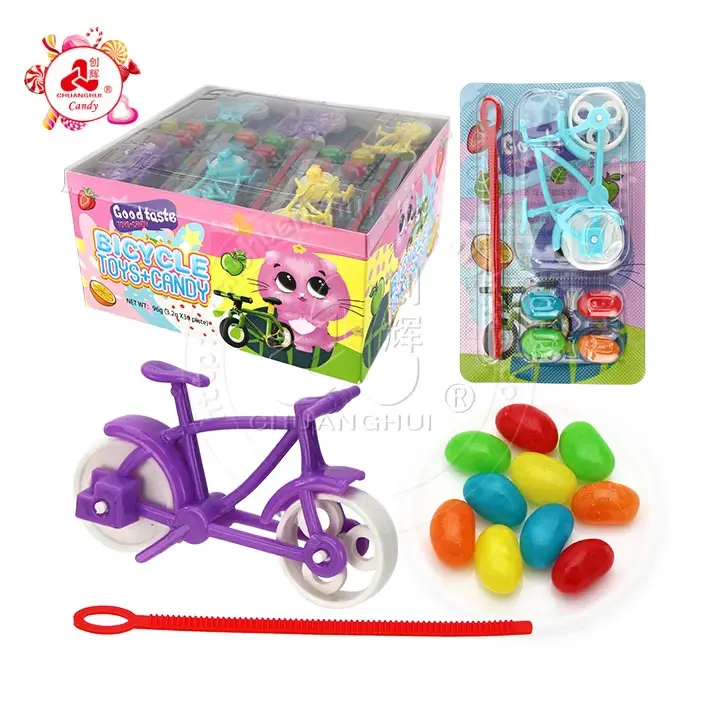 bicycle toy candy