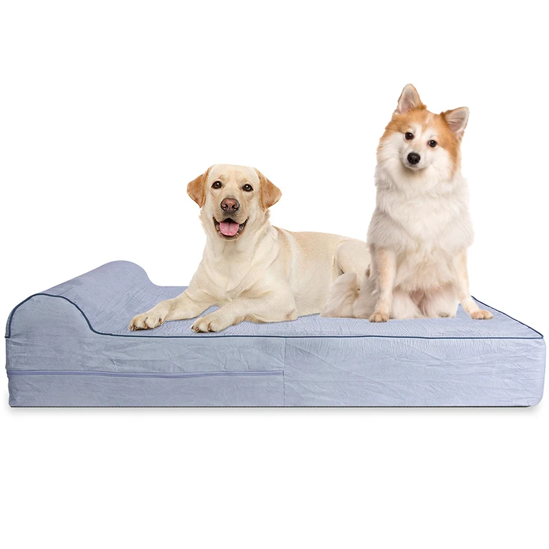 2024 pet supplies cama para perro plush washable luxury chew proof extra large orthopedic memory foam cat pet couch dog sofa bed