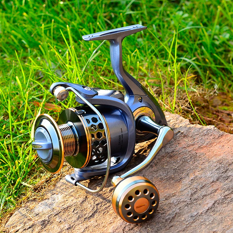 5.5:1 max drag spinning fishing reels