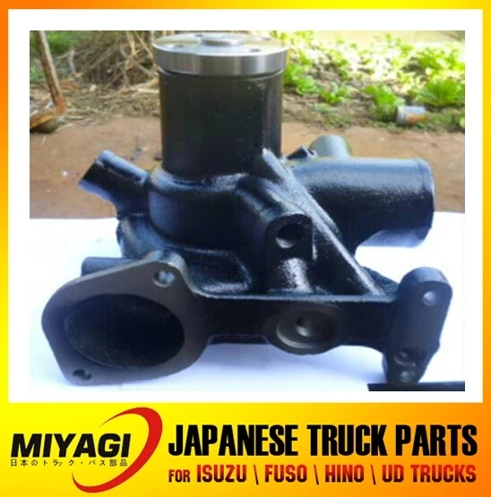 High Quality Water Pump Assy for Japan Truck for Mitsubishi Fuso Hino Nissan UD Isuzu NPR Over 300+ Items Truck Water Pump