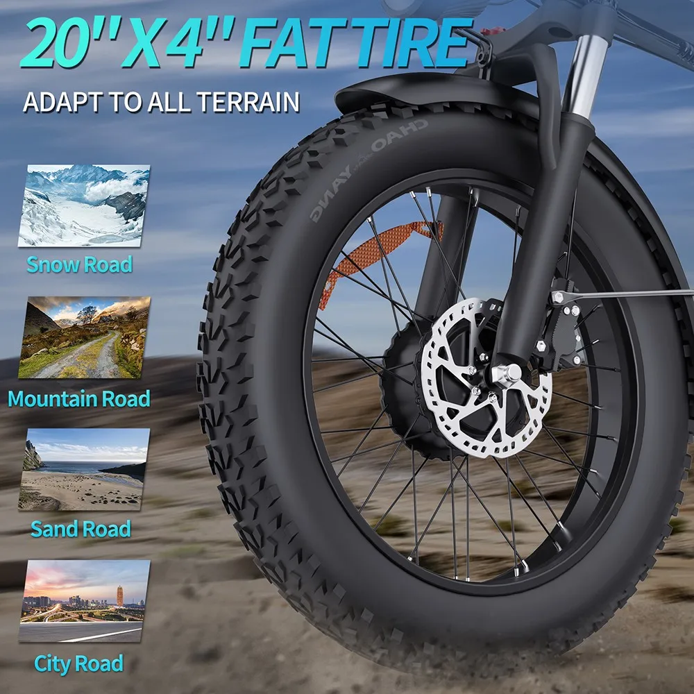 Ebike 2000W Ridstar Elektro-Faltrad 2000W 1000W Faltbare Langstrecken 2000W Fat Tire E Bike Drops hipping Kostenloser Versand It