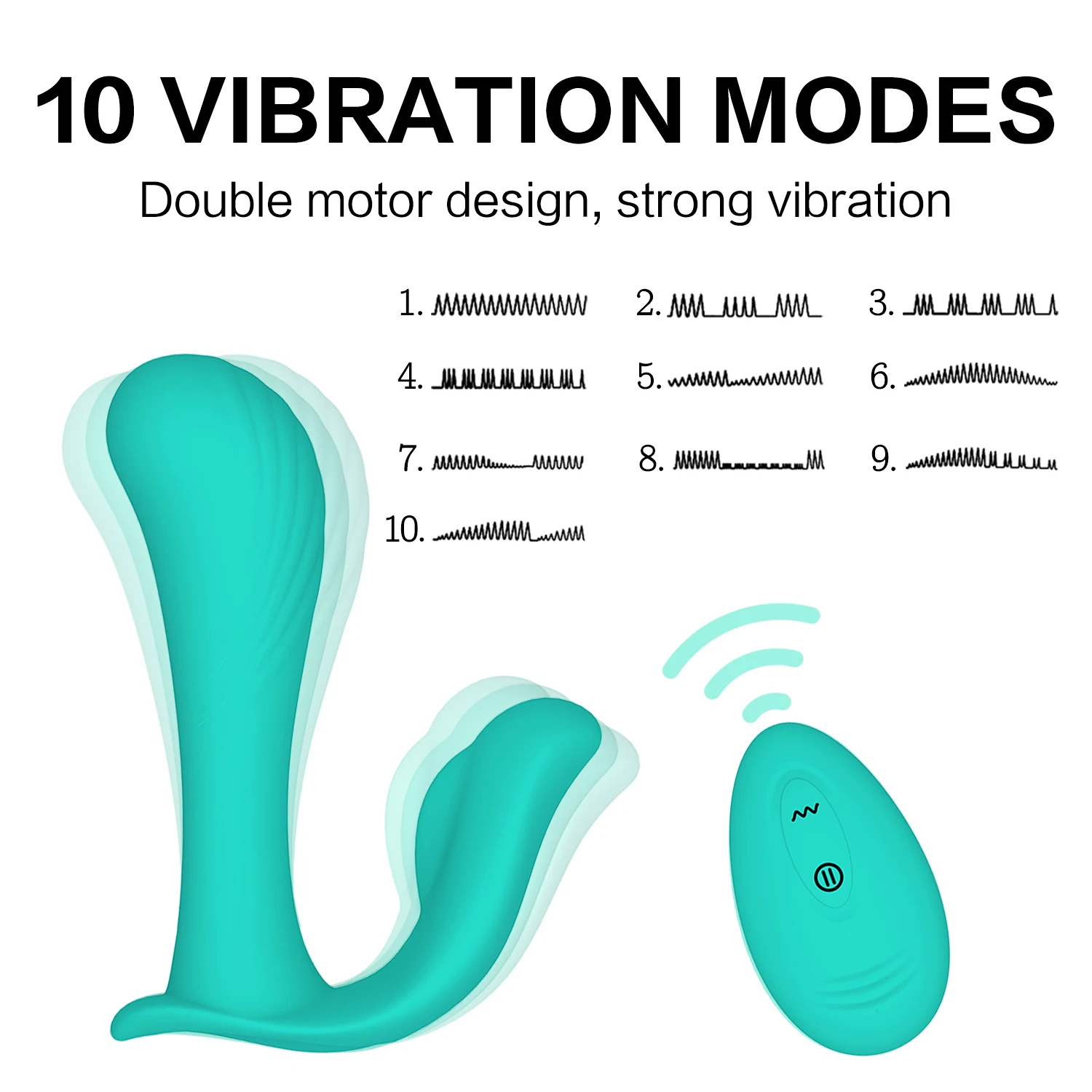 Multi Vibration Modes Wearable Vibrators for Women, Whisper Silent Panty  Female Adult Sex Toys for Women Her Couples Play G Spot Clitoral Panties  Vibrators for Underwear 