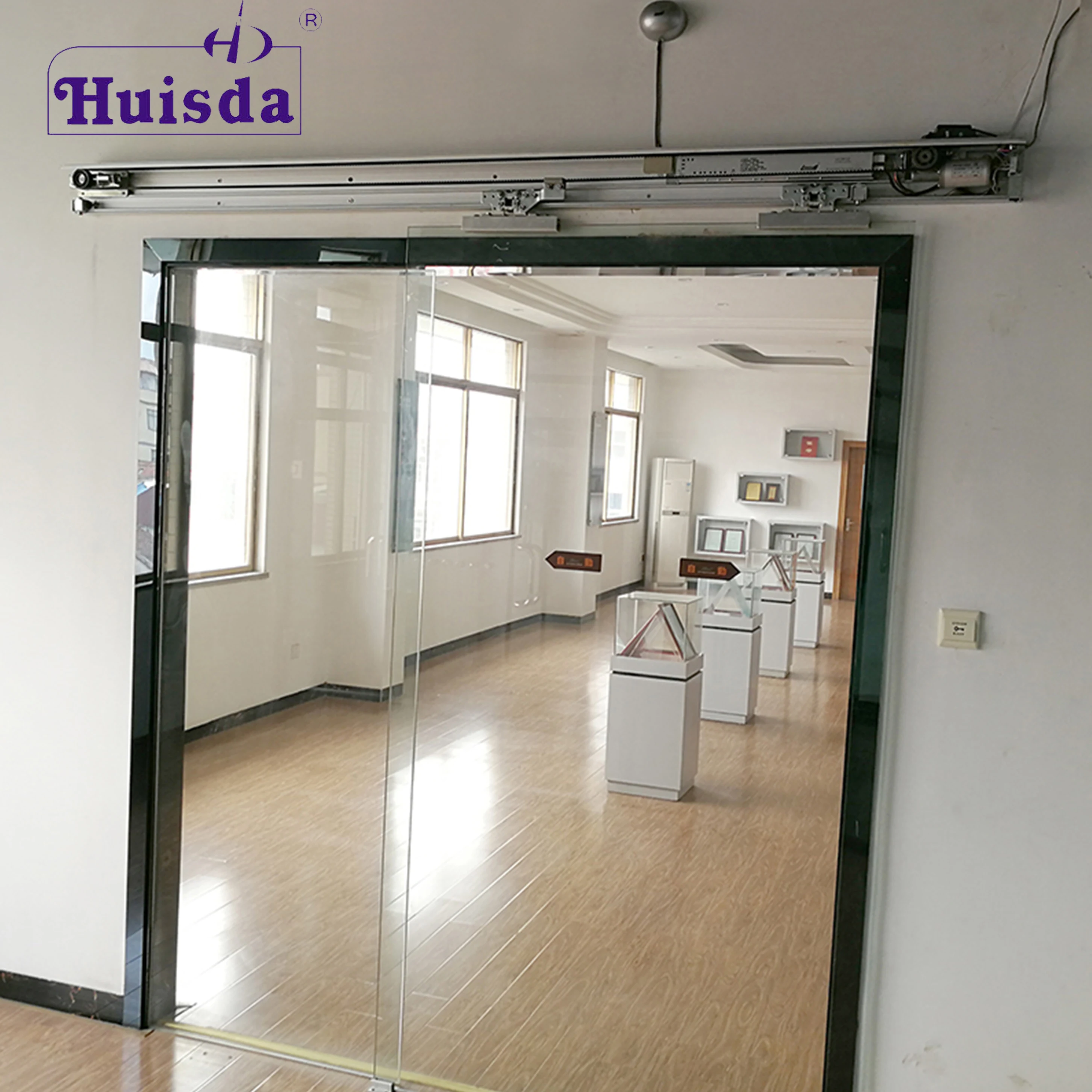 Sensor Operated Automatic Sliding Glass Door Electric Automatic Door Operators with Brushless Motor for 140KG