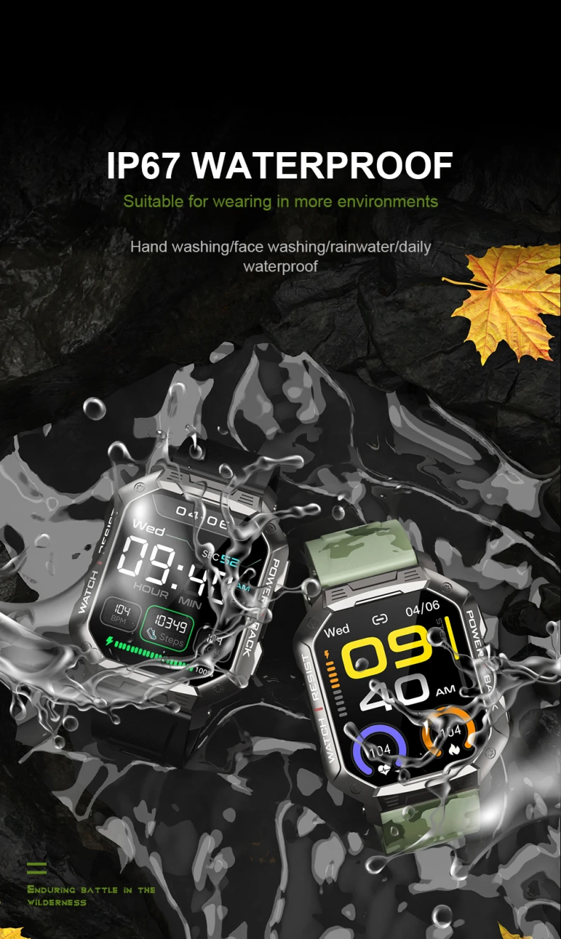 NX3 Smart Watch IP67 Waterproof BT Calling Smart Bracelet Outdoor Sport Reloj Smart Watch (4).jpg