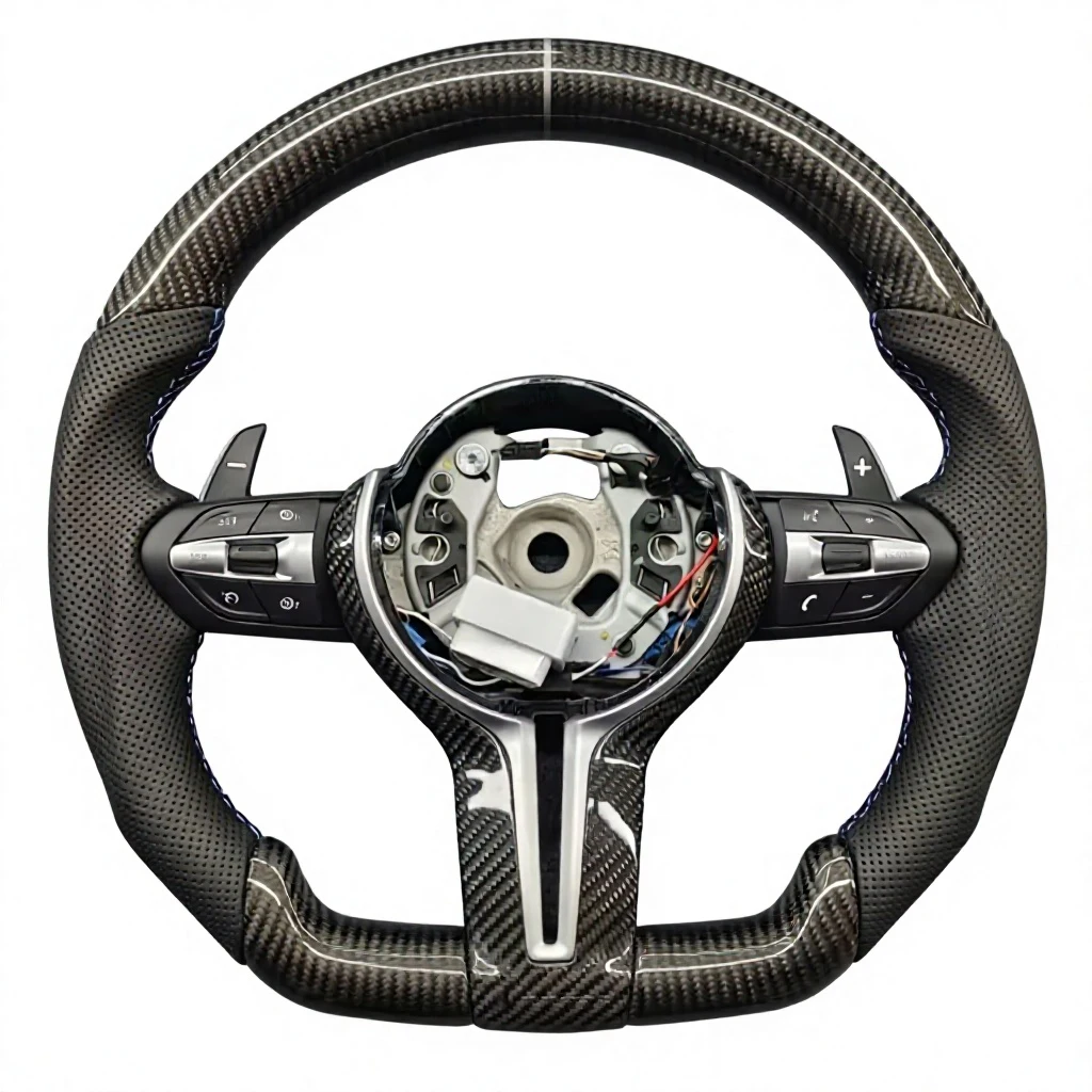 carbon-fiber-flat-bottom-led-steering-wheel-bmw-series-x-m-5