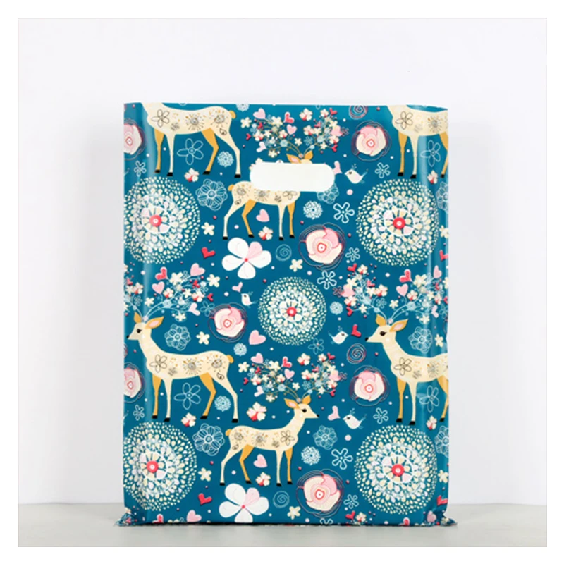 Customized Environmentally Friendly Portable Plastic Bags Reusable Ldpe Material High Toughness