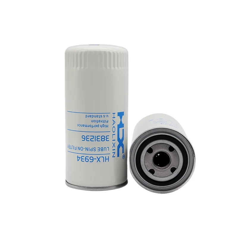 Filtro de Aceite para Excavadora 3831236 LF3687 P553771 WD962