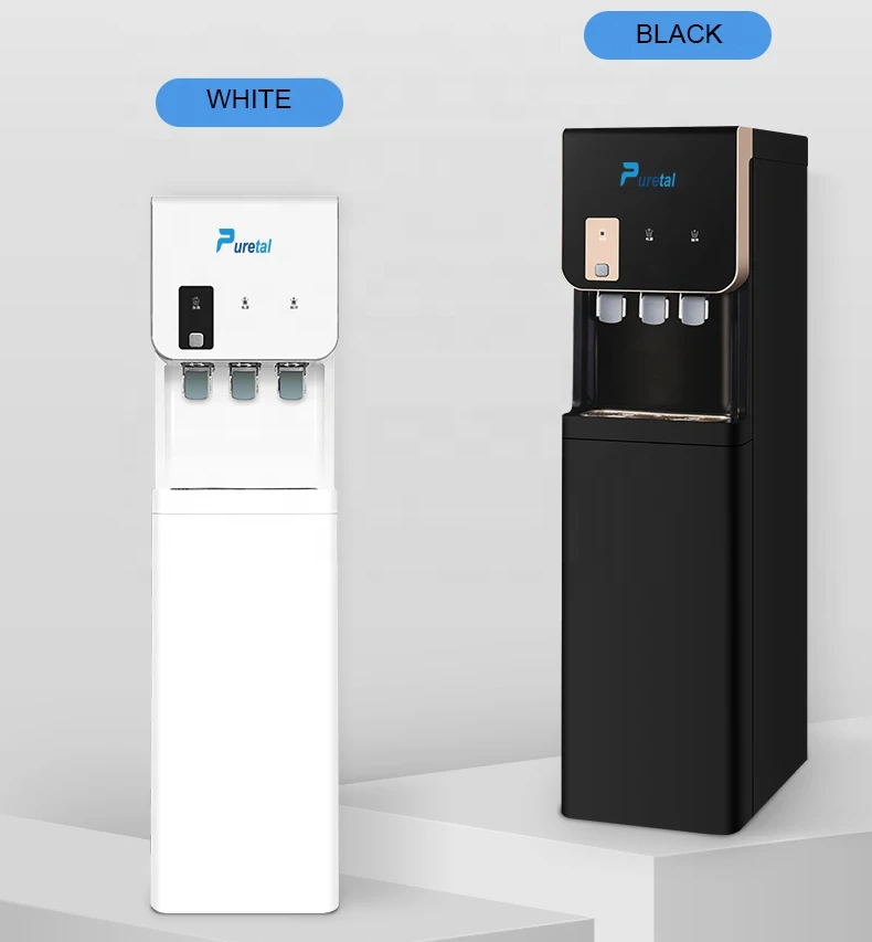 Direct Cold Water Direct Cold & Hot Water Dispenser Electric Free Standing RO Water ...
