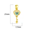 Turquoise key