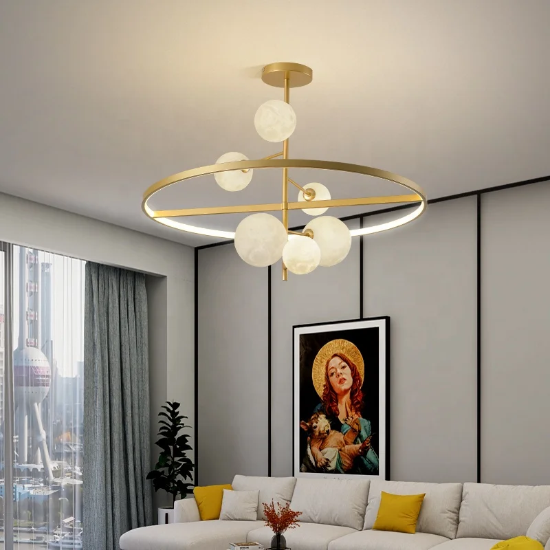 planet chandelier