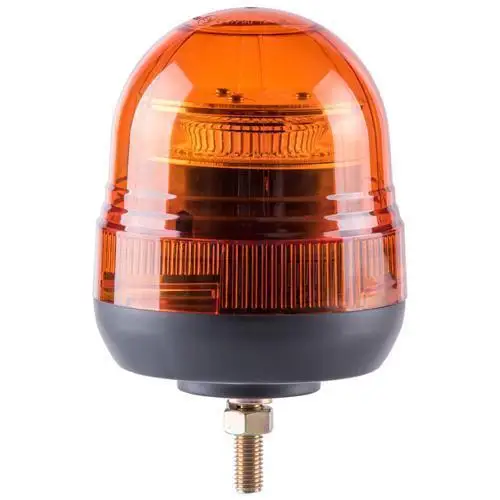 Single bolt mount led warning strobe lights 12V 24V led forklift truck warning light Amber blue red warning beacon light
