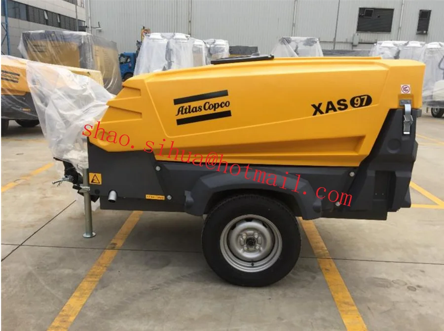 Atlas Copco XAS97DdG XAS 97 DdG Portable Air Compressor