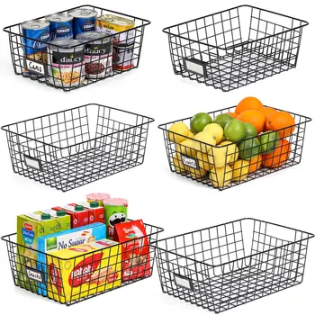 New Product 2023 Durable Good Quality Premium Quality Wholesale Small Wire Baskets Gold For Kitchen Storage