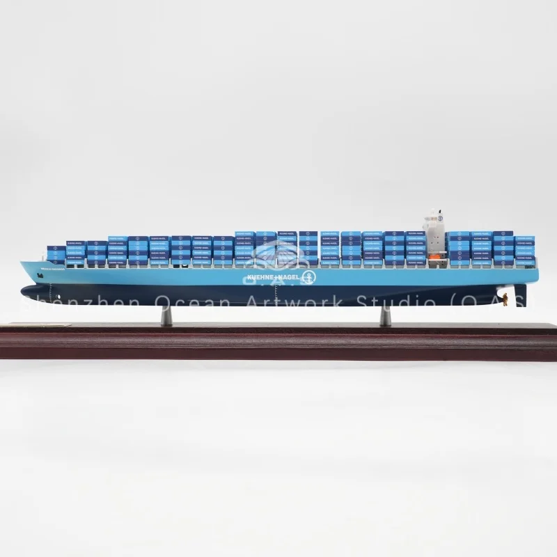 Container ship model and COSCO model, custom made with realistic simulation details. High‑quality ABS material ensures durability and precise craftsmanship. Perfect as a business gift, promotional item, or office decoration. Custom logos, colors, and sizes available to meet your branding needs. Ideal for logistics companies, shipping agencies, and maritime enthusiasts seeking premium model solutions.Amber@vesselmodel.com Tel: +86 18038048785