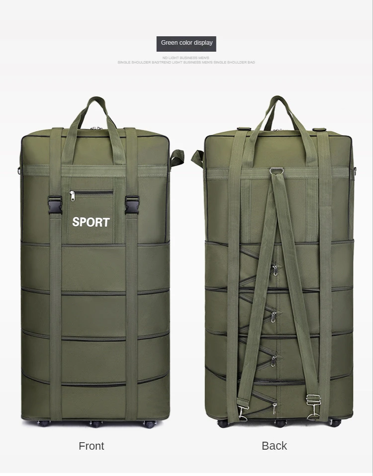 Airline Checkin Folding Working Baggage Bag Large Capacity Oversized