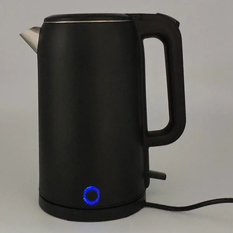 Smart Home Appliance 1.8l Matt Surface Black Electric Jug Kettle