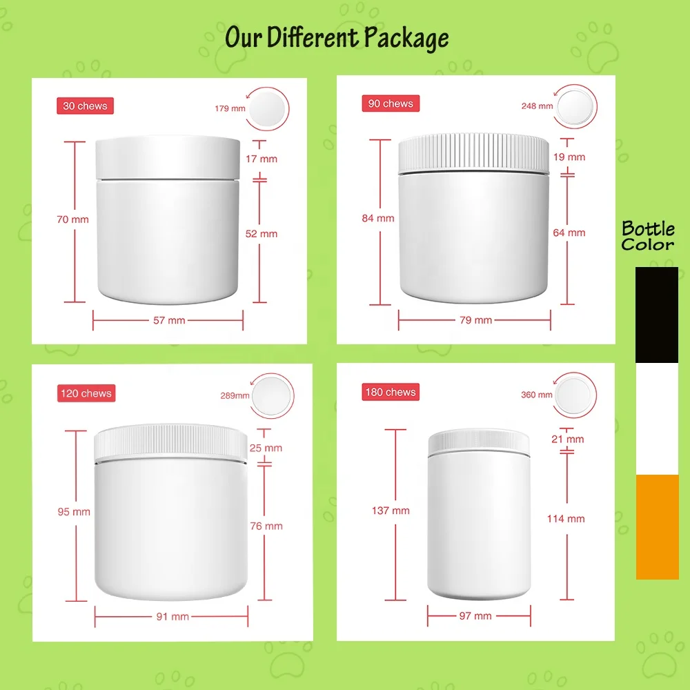 Оптовая продажа натуральные пищевые добавки для домашних собак поливитаминные жевательные ежедневные общего состояния