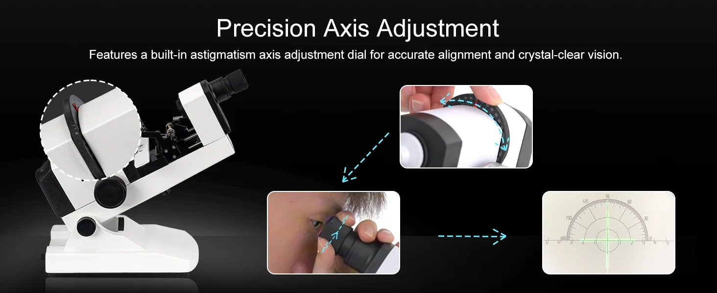 Top Quality Manual Lensmeter GJD-1 Lensmeter Optical Instruments Lensometer for Optical Shop