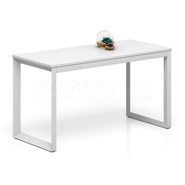 Simple Design School Furniture Wooden Library Reading Table With Lamp