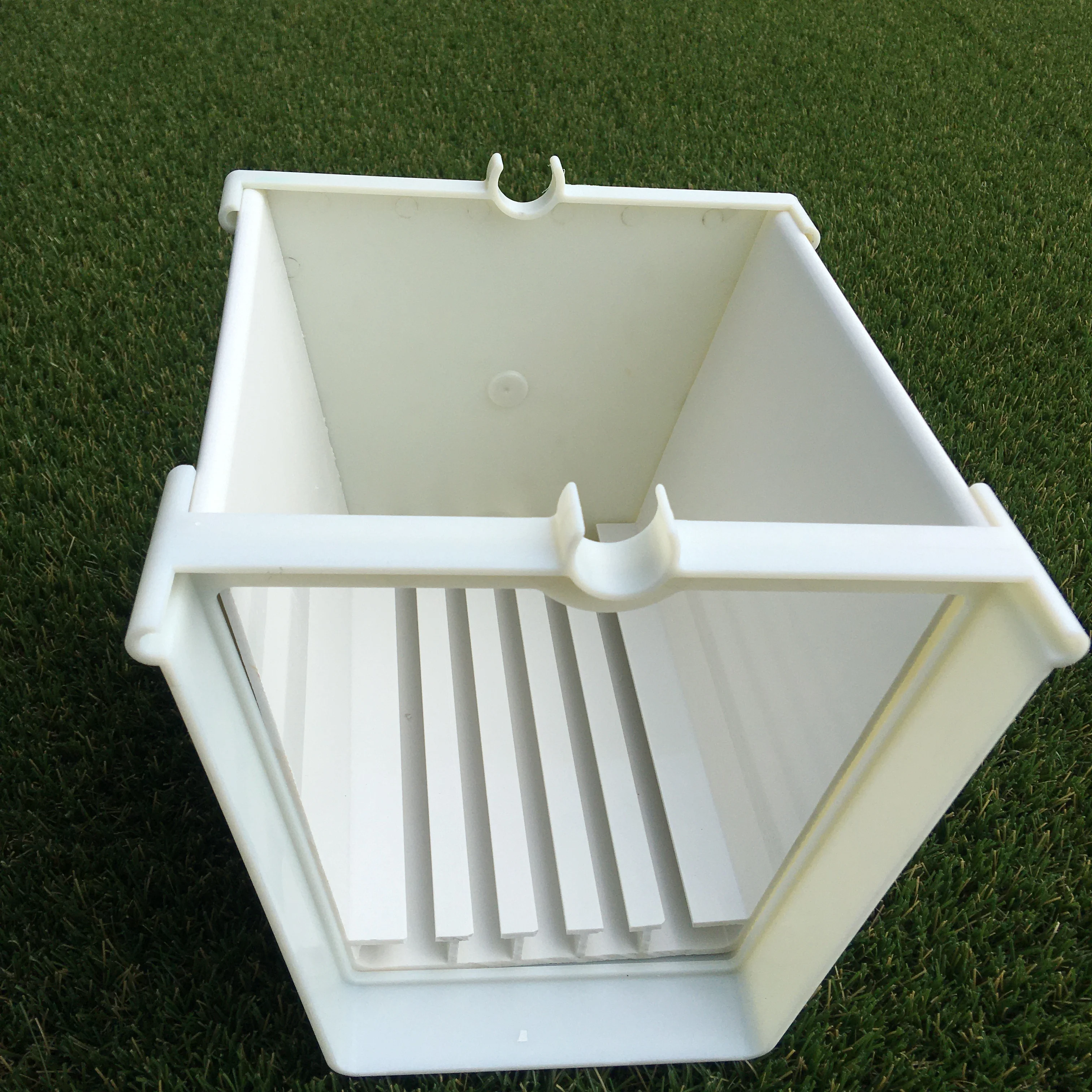 strawberry planter gutter