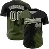 Olive Green-black