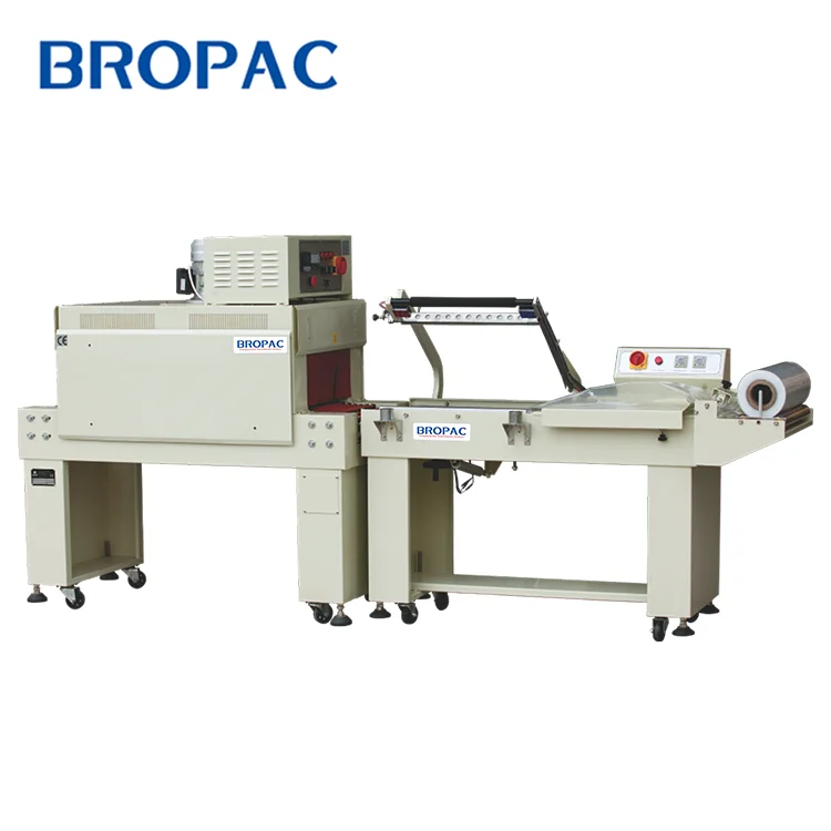 Semi Automatic Manual Thermal Cutting L Bar Heat Sealing Shrink Oven Wrapping Packaging Machine