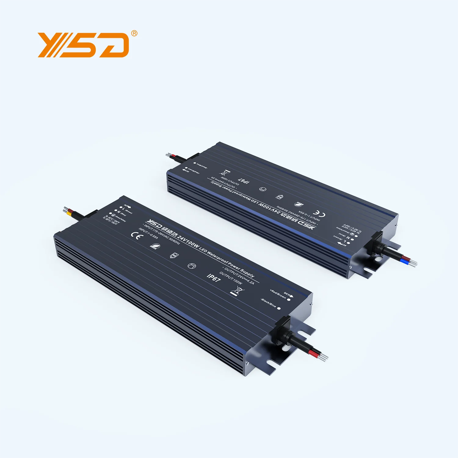 Transformateur D'alimentation Pour Led, Adaptateur Ip67 Étanche, Entrée