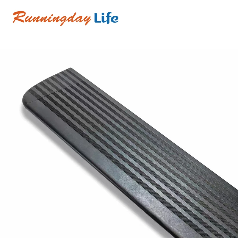 All Black Running Boards for 2018 Mercedes Banz Glc X Class Bmwx5 35i with m Emblem 2015 dodge Ram 1500