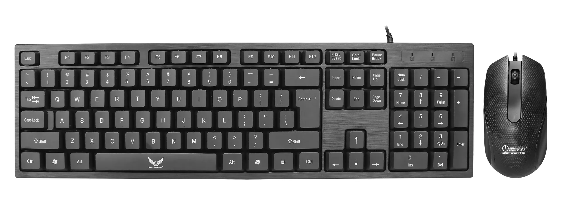 USB Wired Keyboard Mouse Suit Laptop Home Office Business Machines Computer Keyboard Mouse Combos