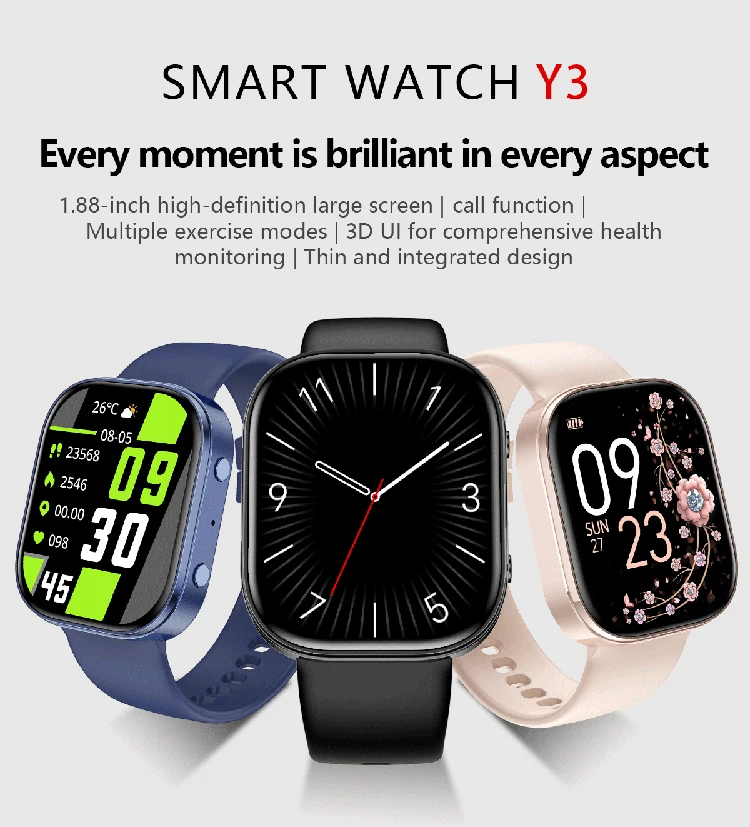Smartwatch Ip68 Mit Herzfrequenzmessung Und Fitness Tracker_voghion.com
