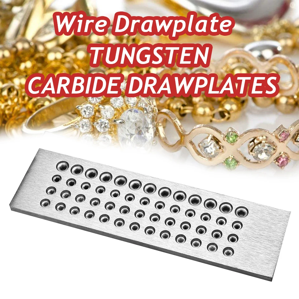 Tungsten Carbide Wire Drawplate Square/half Shape 0.269.0mm 20/50