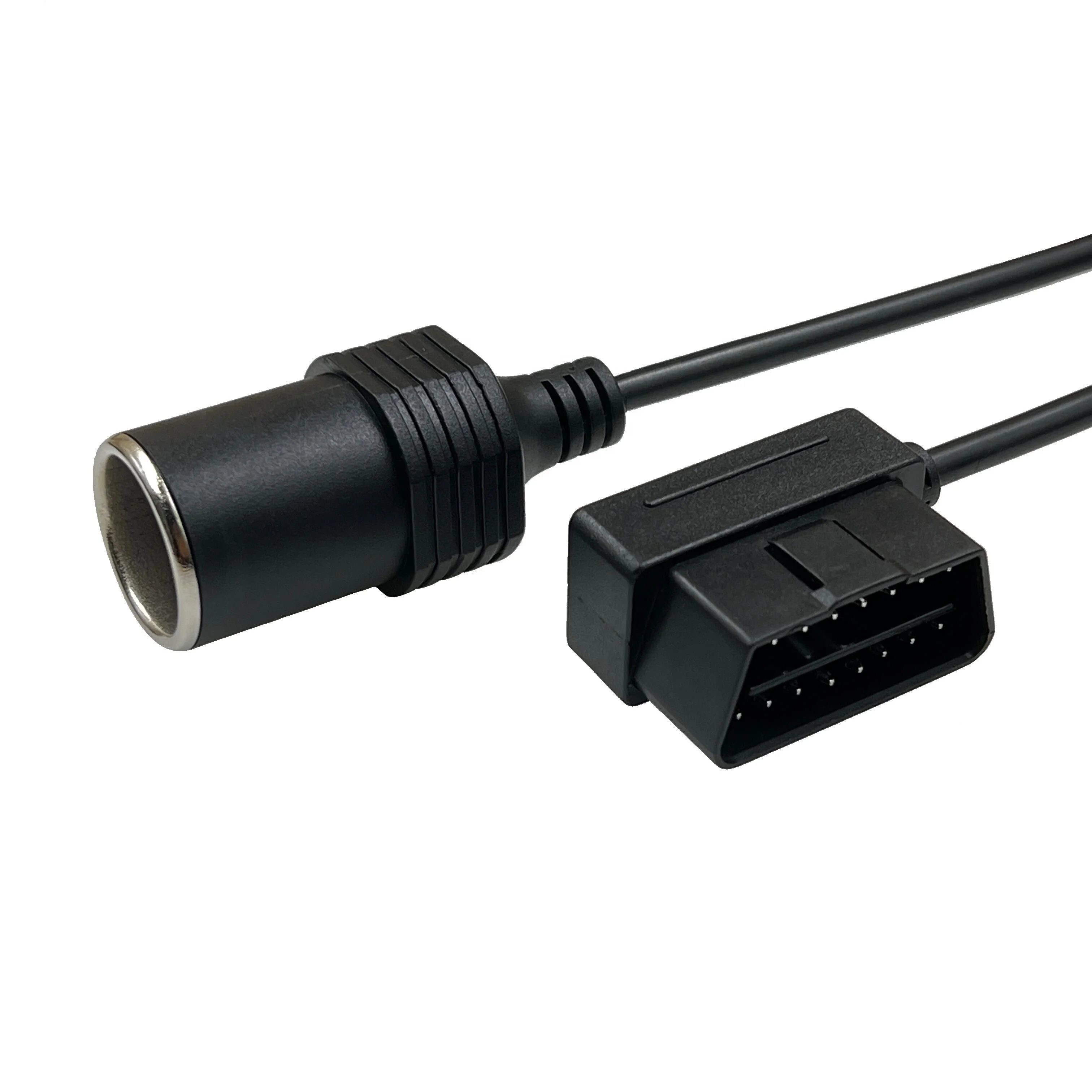 كابل توصيل OBD2 ذكر إلى أنثى ولاعة السجائر، كابل طاقة لحفظ ذاكرة السيارة، كابل OBD