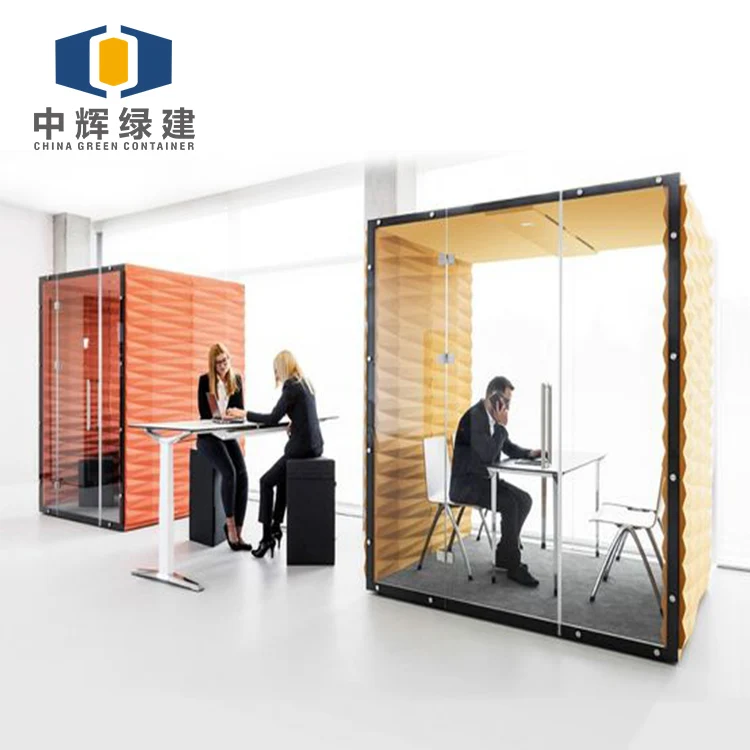 Telephone Pod Broadcasting Studio Movable Office Box for Private Calling Talking Speaking Room Quite Pod XS OEM Soundproof Booth