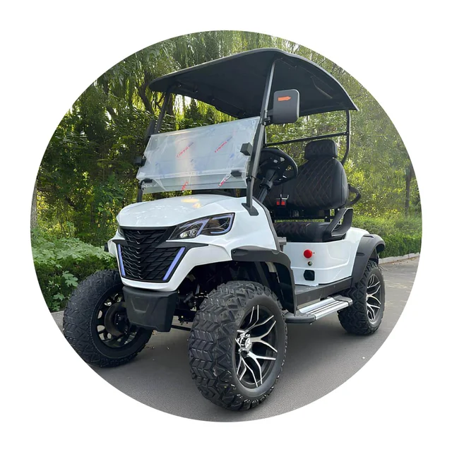 Affordable club 2 4 6 seater chinese electric golf cart car for sale 72V lithium custom comfortable 4 seats electric golf carts