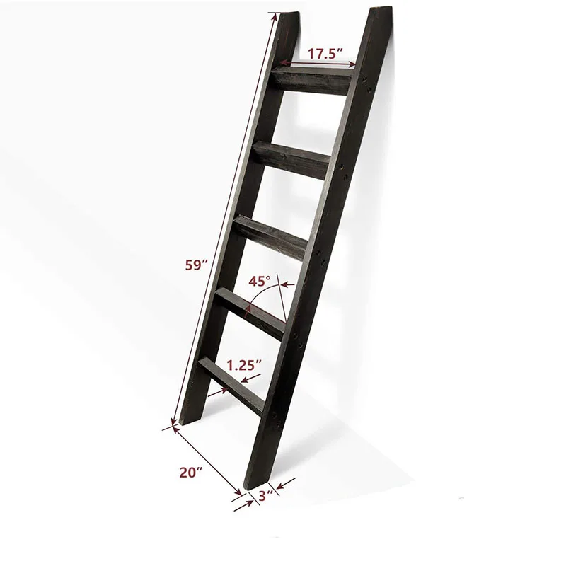 Premium Wood Rustic Decorative Quilt Ladder Buy 4tier Ladder Shelf Storage,Loft Bed With